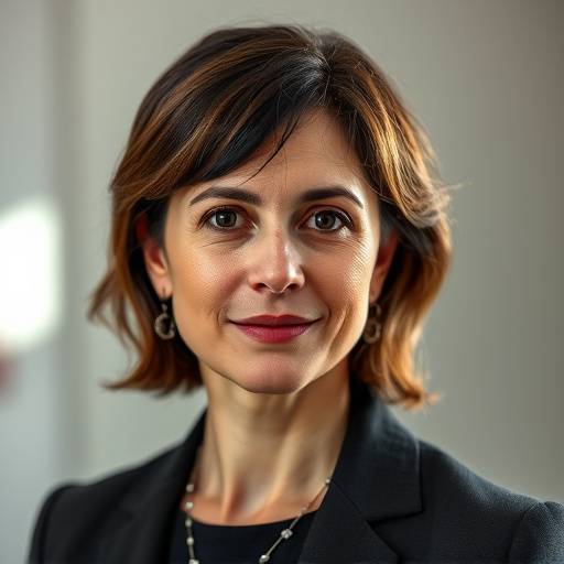 Portrait de Madame Isabelle Lef√®vre, Professeur d'Intelligence Artificielle